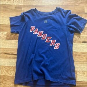 NHL Rangers Kids Navy Tee